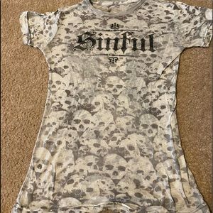 Womens Sinful shirt